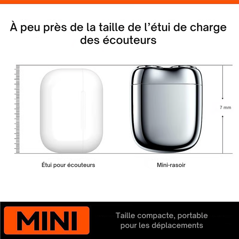 ✨ 2025 Neue Upgrade Taschenrasierer USB-Mini-Rasierer